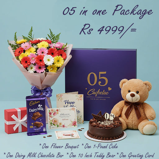 The Ultimate Birthday Feast Collection (05 in one)  RS 4999/=