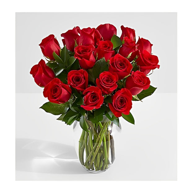 18 Long Stemmed Red Rose. Rs 9,999/=