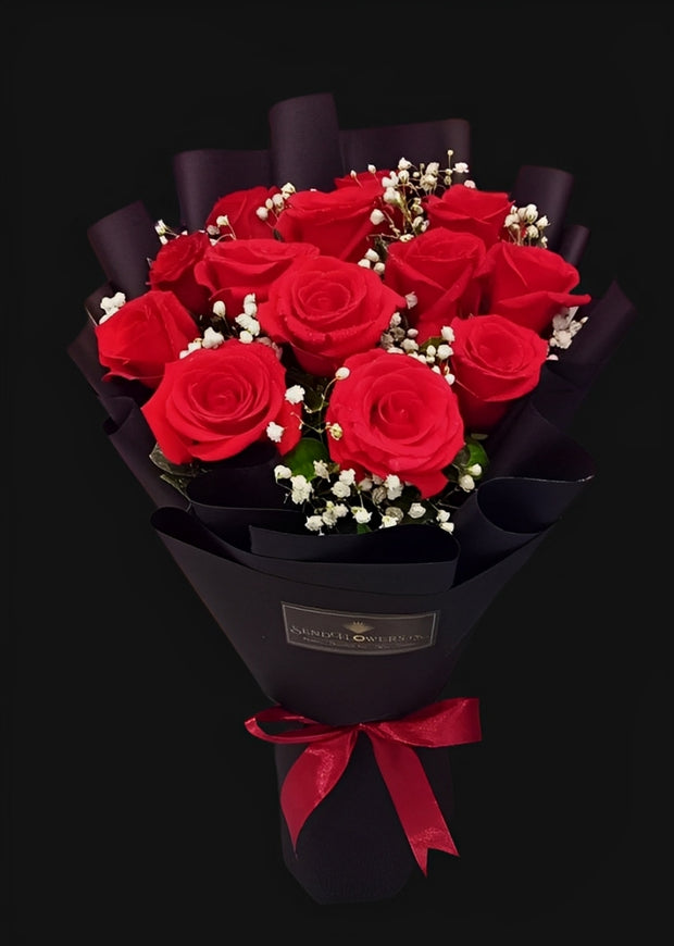Timeless Romance Rose Bouquet (Rs 1999/=)