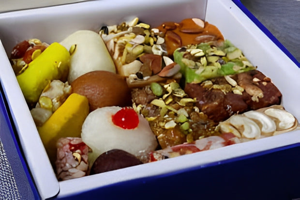 Delicate, Crisp, and Fresh Sweets Box (Mix / Your desired sweet) Rs 1799/=