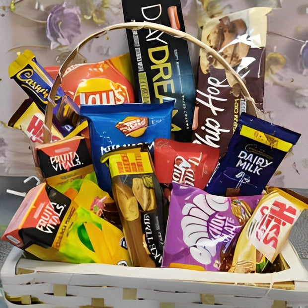 Customized Snack Gift Basket (Prices start from as low as 1,999/=)