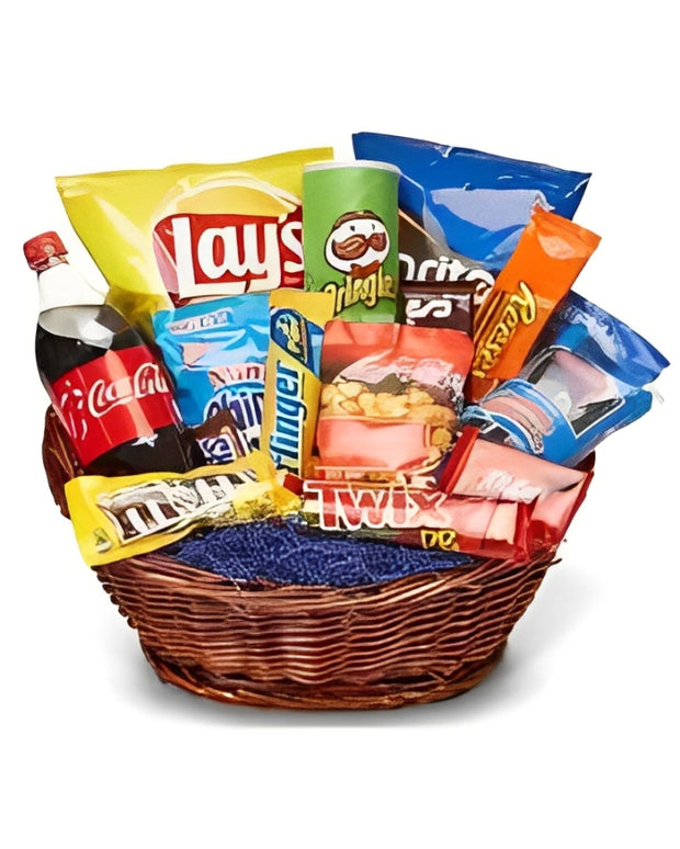 Customized Snack Gift Basket (Prices start from as low as 1,999/=)