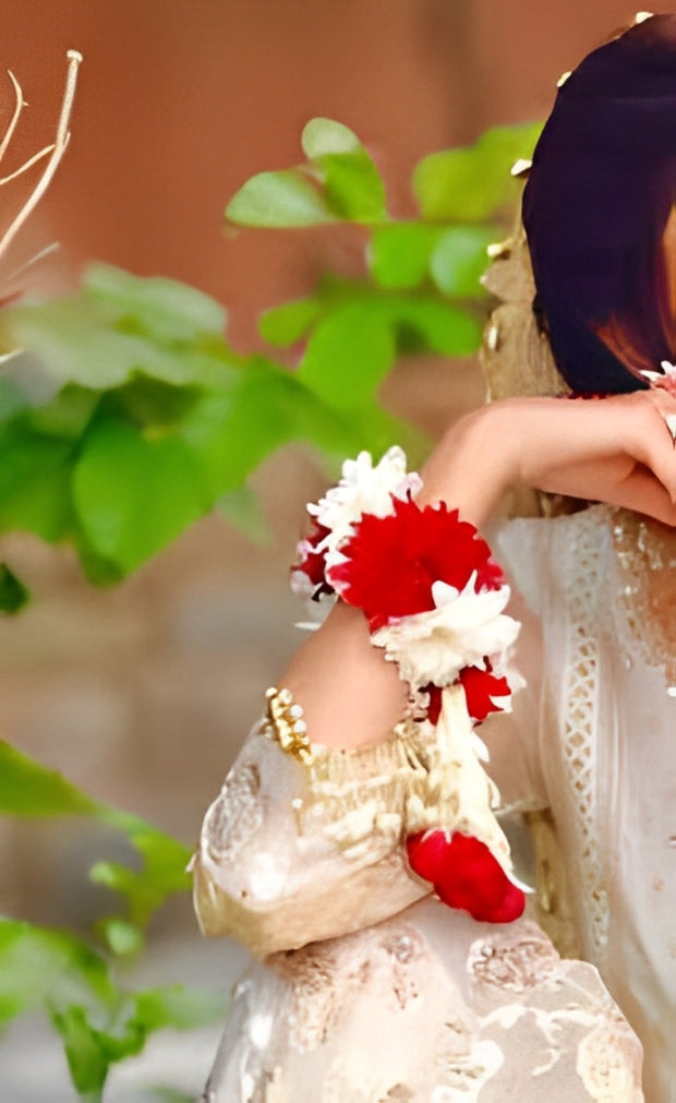 Bridal Rose Garland (Gajray) By Real & Fresh Flower. Rs 1,499/=